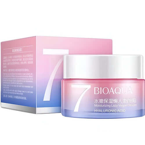 Crema Hidratante 7 Vegana Acido Hialuronico Bioaqua